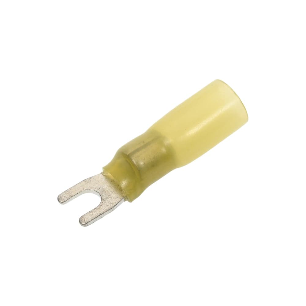 Наконечник кабельный вилочный изолированный Pro Legend 5.5-3.5 HST, 19 А, 12-10 AWG, желтый, латунь луженая PL2938