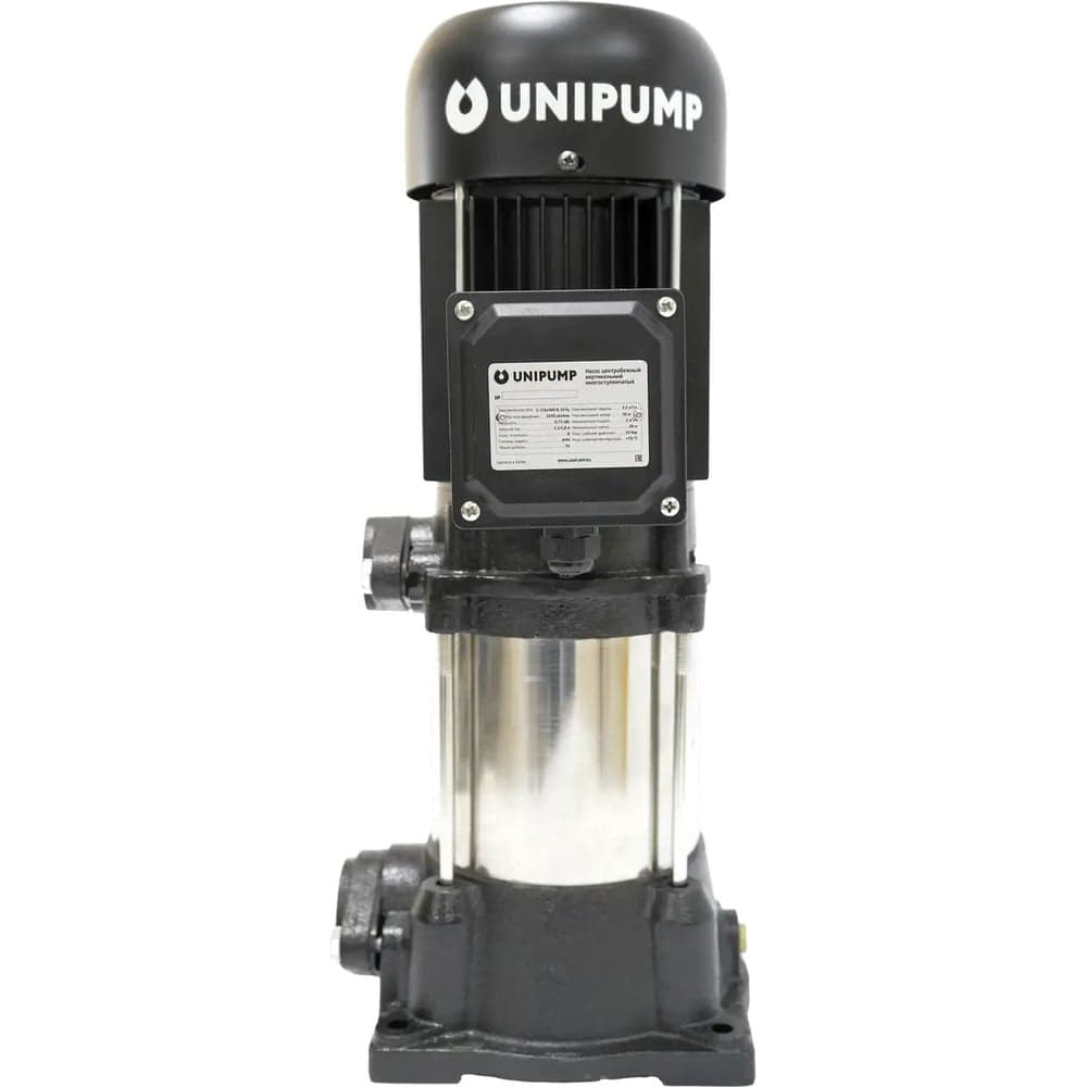 Насос вертикальный многоступенчатый UNIPUMP VM 4-7 (Qном 4м3/ч, Нном 59м, 1x 1, 2,2кВт) 37270