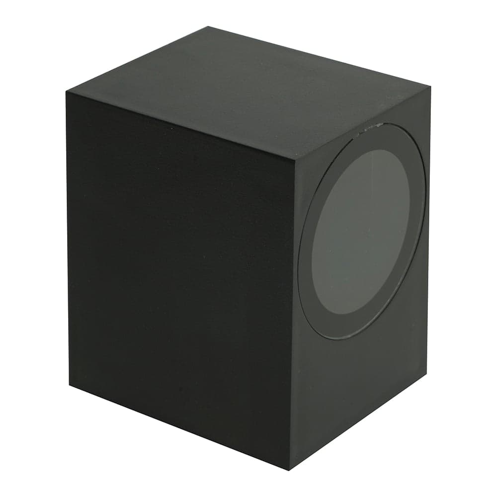 Светильник садово-парковый FERON ONE DH050-P,на стену, GU10 220-240V, черный пластик, 51544