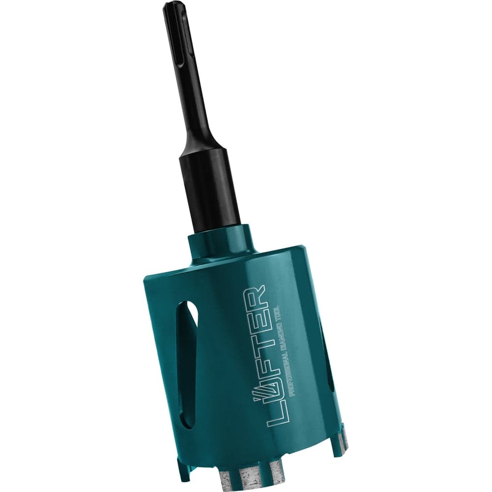 Коронка алмазная LUFTER MAGNETIC LOCK SDSplus без удара, бетон, армобетон 72 мм 026-72