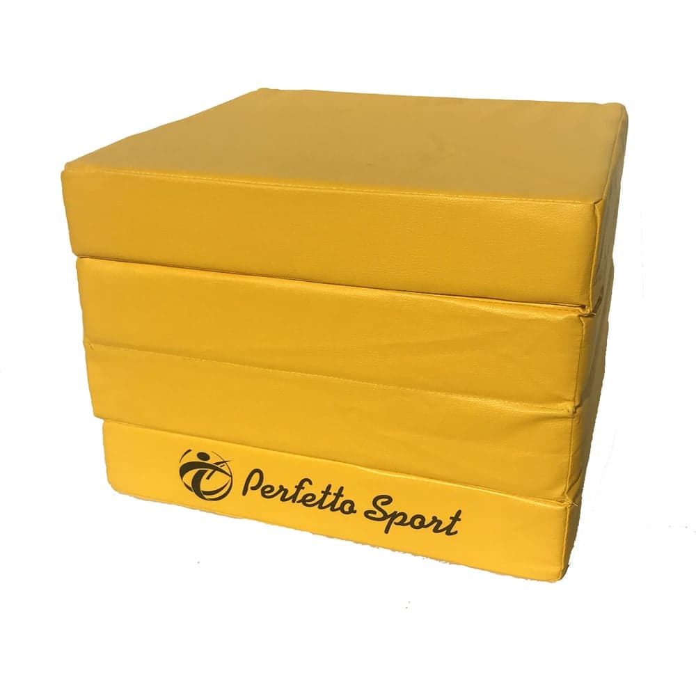 Складной мат Perfetto Sport № 11, 4 сложения, жёлтый СГ000003683
