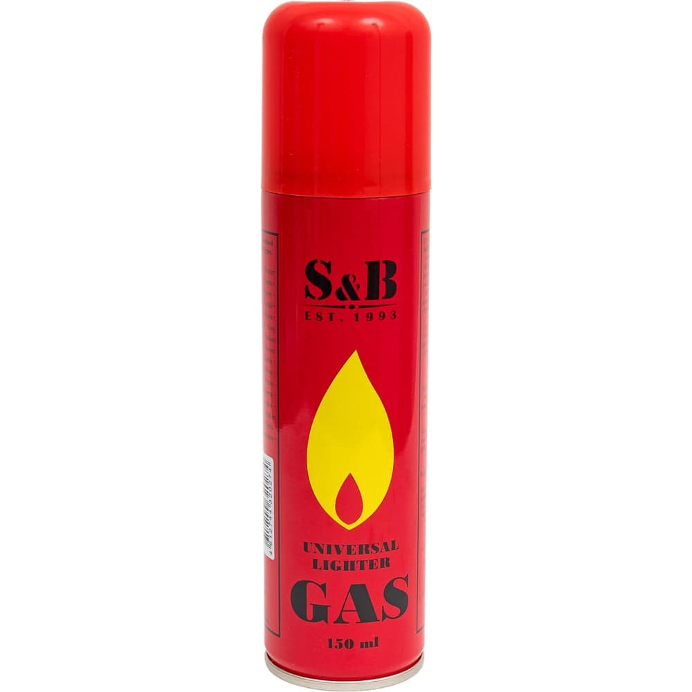 Газ для зажигалок S&B 150 мл, объем 210 см3 ГС 004