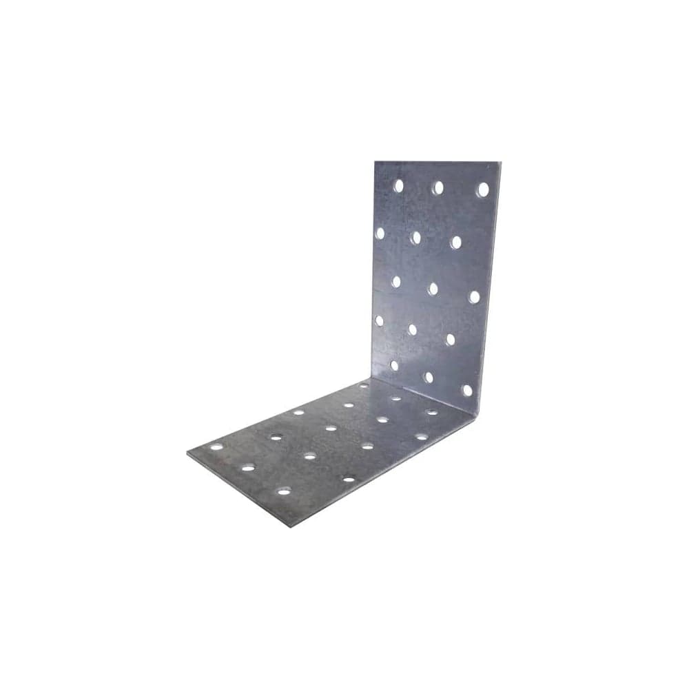 Пластина перфорированная ЦКИ угловая 90x90x65x2.0 Ц 2 шт 648100733