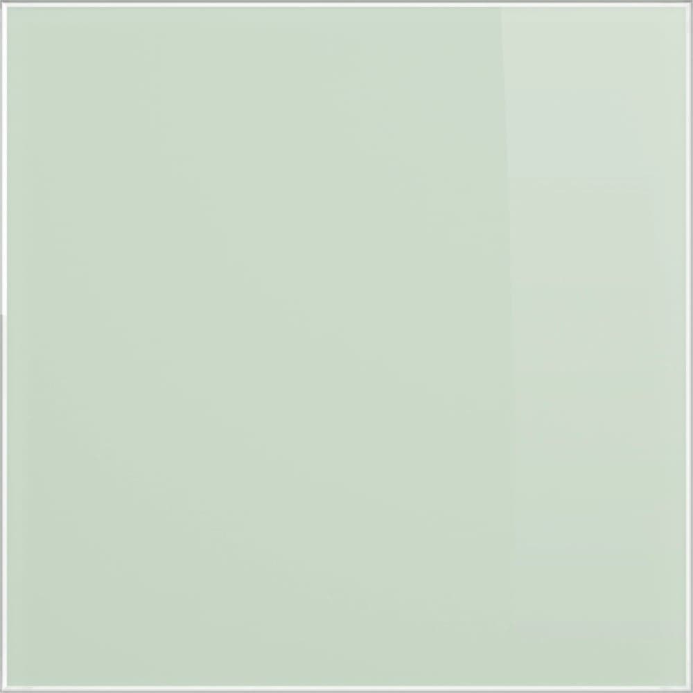 Панель декоративная DICITI AEON D100/125 мм, 179х179 мм, стекло Lacobel green soft PAGL4/5 Green Soft