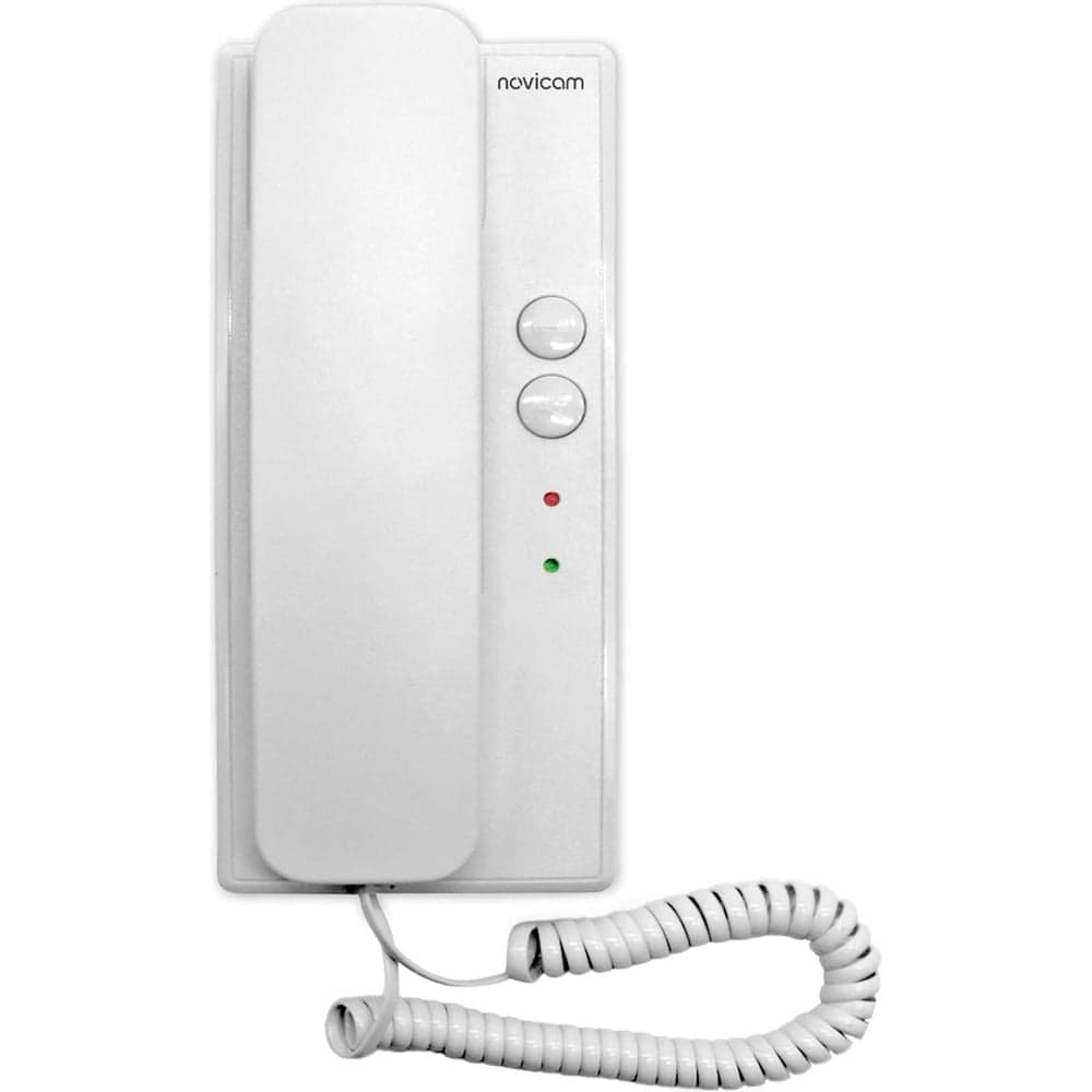 Дополнительная трубка Novicam VOICE EXTRA для комплекта аудиодомофона VOICE KIT. 2-х проводное подключение. Управление замком 4189