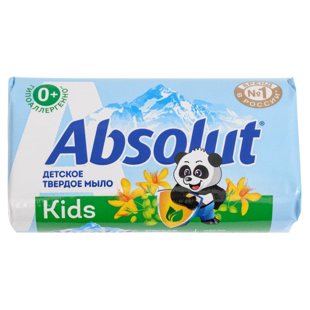 Твердое детское мыло Absolut Kids череда, 90 г 6057