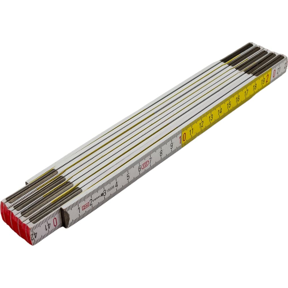Складной метр VOREL PERFECT B-Z 2м, деревянный 15006