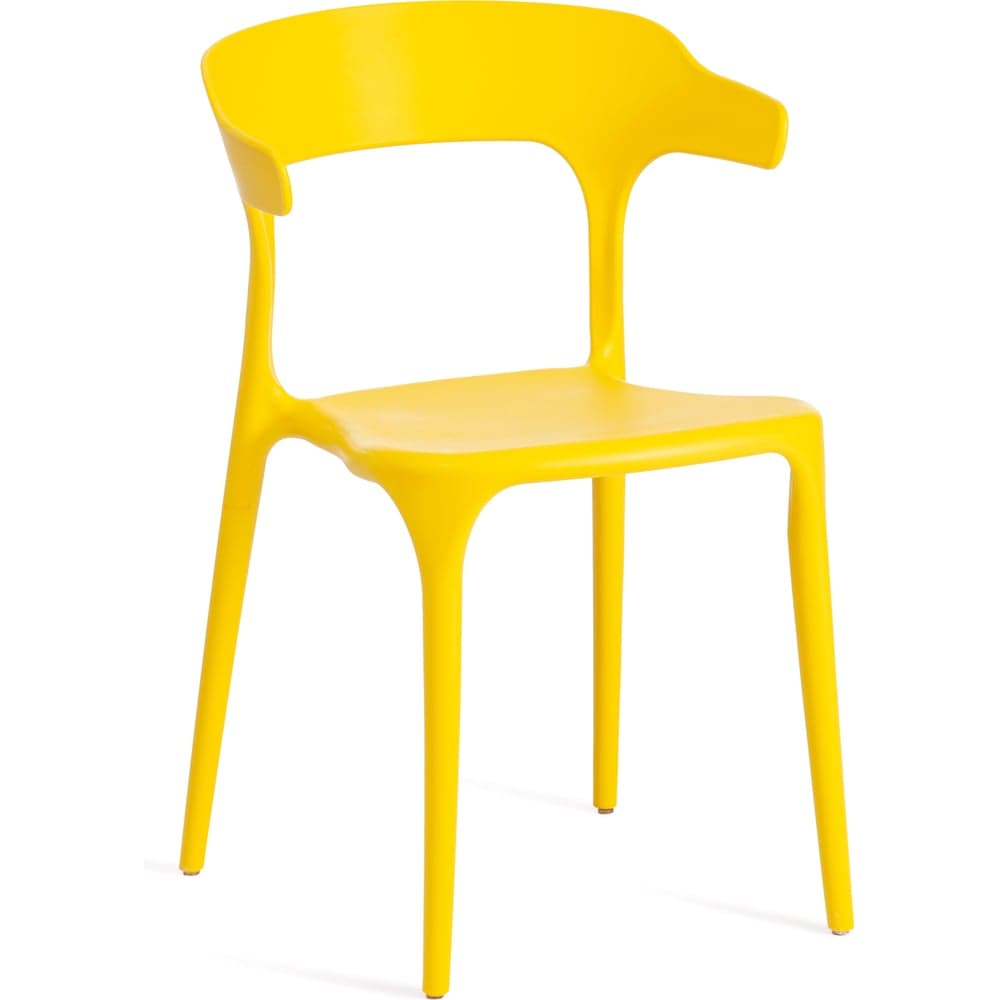 Стул Tetchair TON (mod. PC33) пластик, 48x48x74 см, желтый 24694