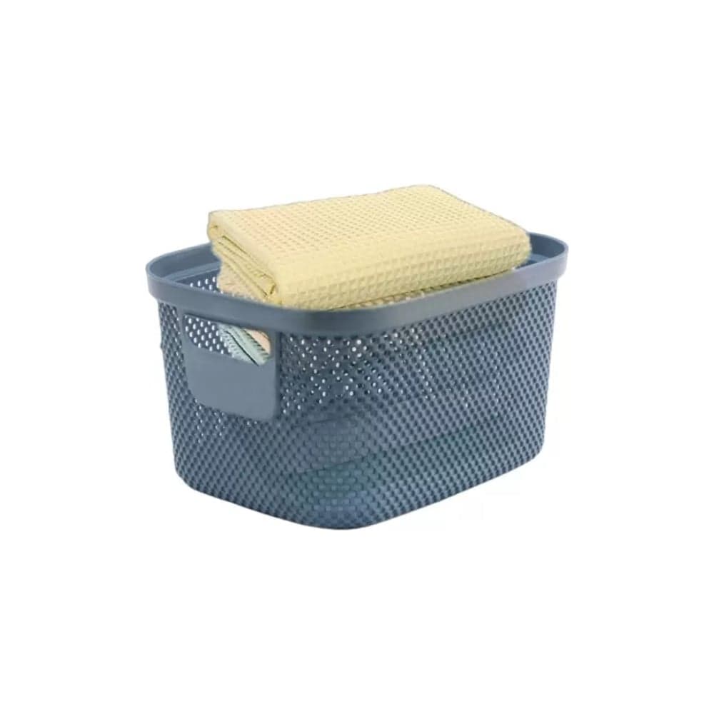 Корзинка HOBBY LIFE NICKEL тёмно-серая 6л 21.7x26.7x15.2см HL041287DG