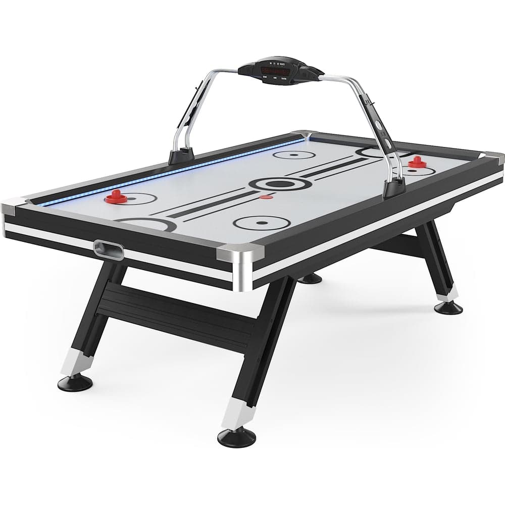 Игровой стол UNIXline Аэрохоккей 226x125 cм, Black&White GTH226X125EBKWT