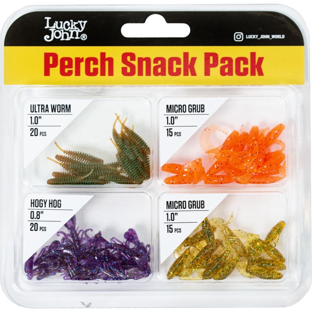 Твистеры и слаги съедобные искусственные Lucky John LJ Pro Series 02 SET набор микроджиг LJMG-002SET