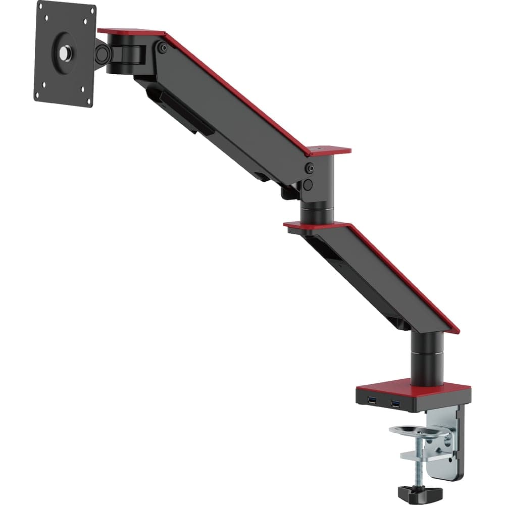 Кронштейн для монитора со струбциной UNITEKI FMGT101RDR PRO LINE, системы газлифт, диагональ 17-35. 30101