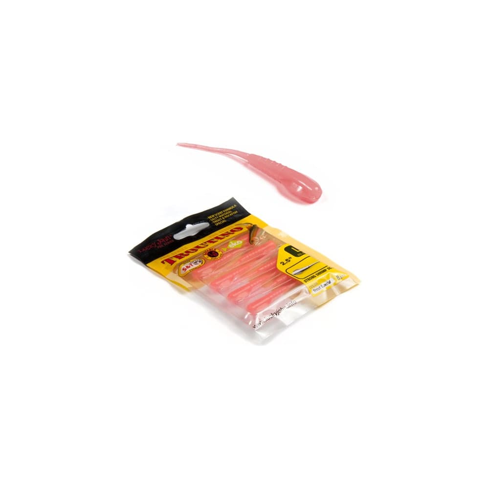 Съедобные искусственные твистеры LUCKY JOHN LJ Pro Series TROUTINO 2.5in, цвет S20, 8шт. 140126-S20