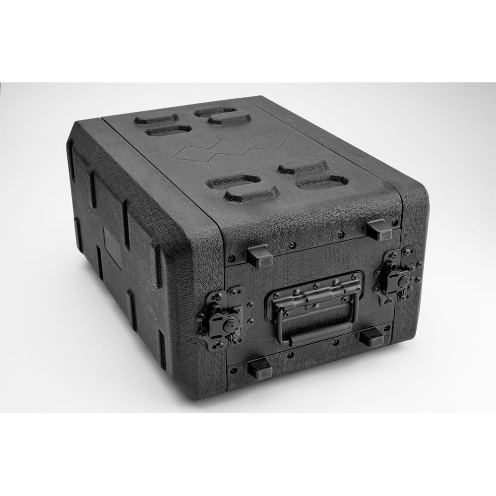 Кейс рэковый короткий 4 юнита глубина 260 мм DGCASE ударопрочный, IP54, 485х240х185 DGCASE@RACK4U260LDPE