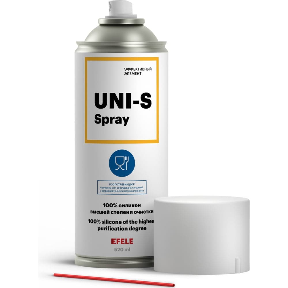 Средство гибридное силиконовое EFELE UNI-S SPRAY (520 мл) 94304 0094304