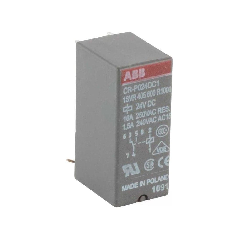Реле ABB CR-P024DC1 24B DC 1ПК (16А) 1SVR405600R1000