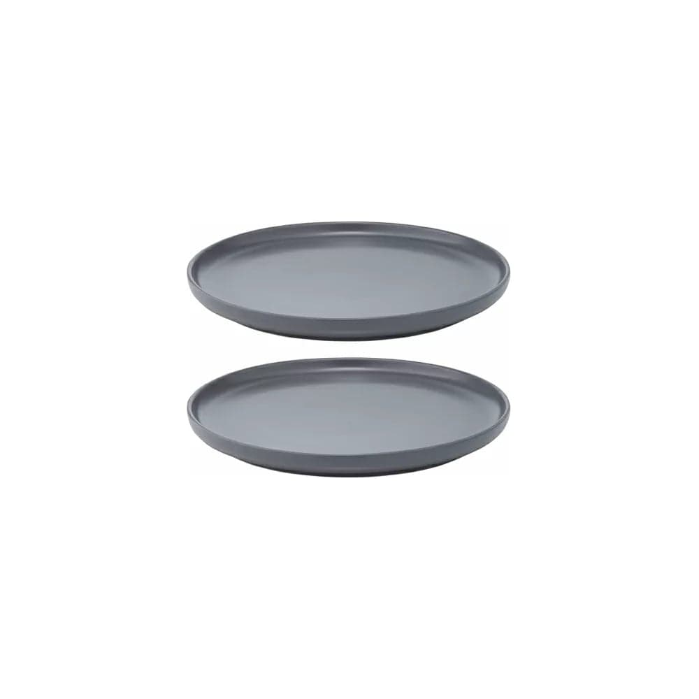 Набор из двух тарелок Tkano темно-серого цвета, из коллекции Essential, 20 см TK22-TW_PL0011