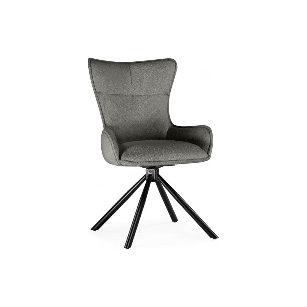 Стул на металлокаркасе Woodville Chicago light gray/black legs KD 15830