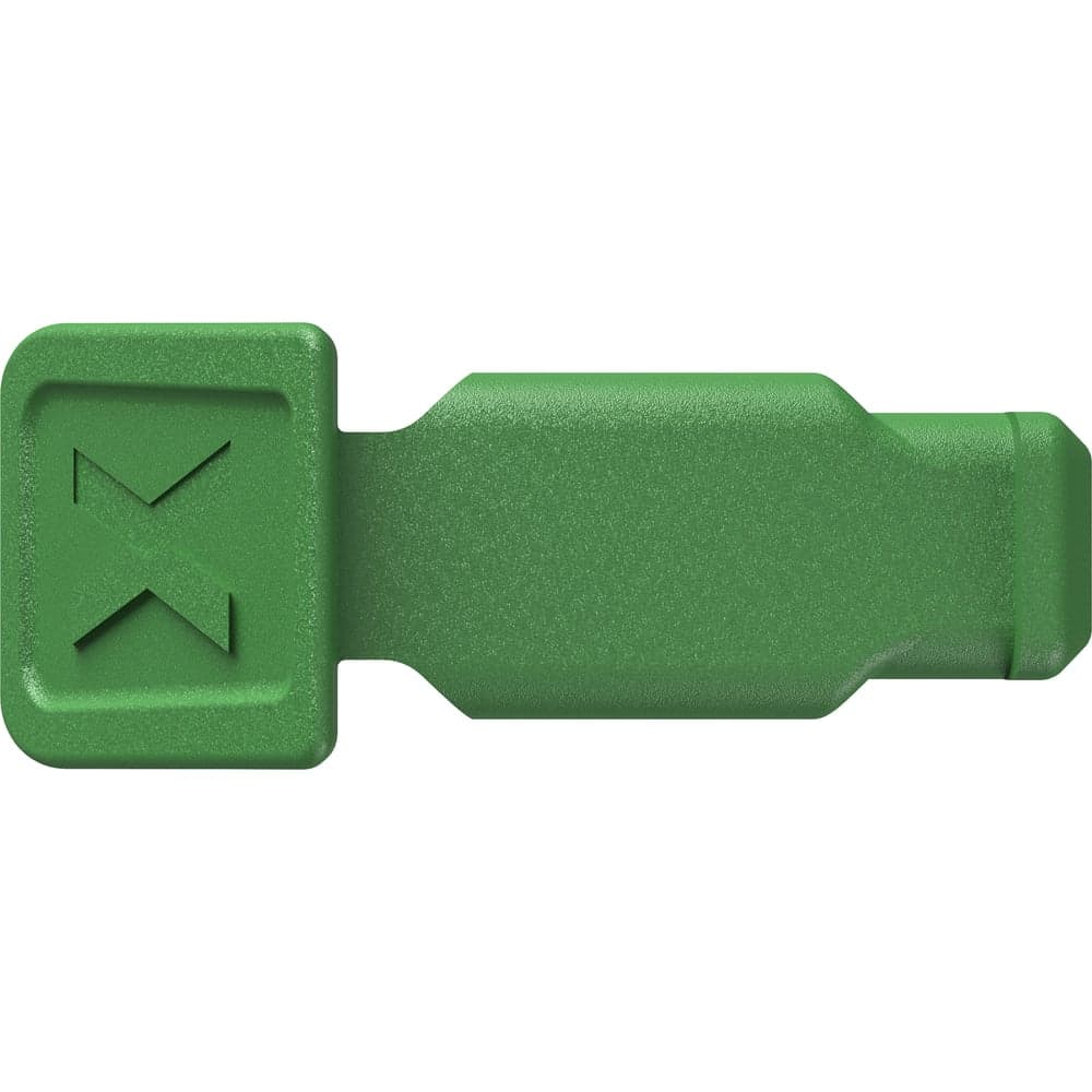 Клипса для маркировки инструмента Knipex ColorCode Clip цветная, зелёная, 10 шт, KN-006110CG