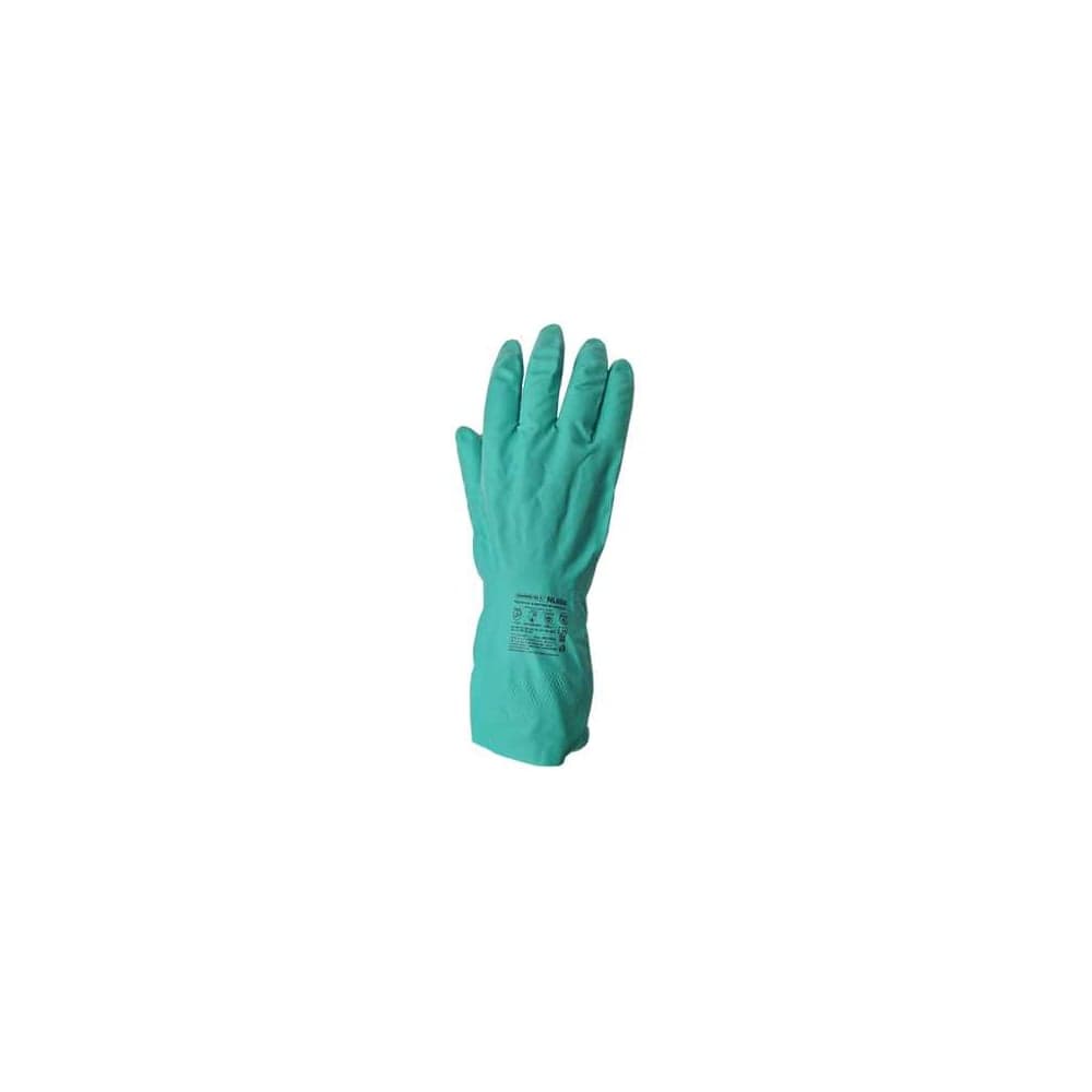 Перчатки Armprotect КЩС, К80, Щ40, 0,38 мм, нитриловые, зеленые, L, 9, NL600 4620207781180