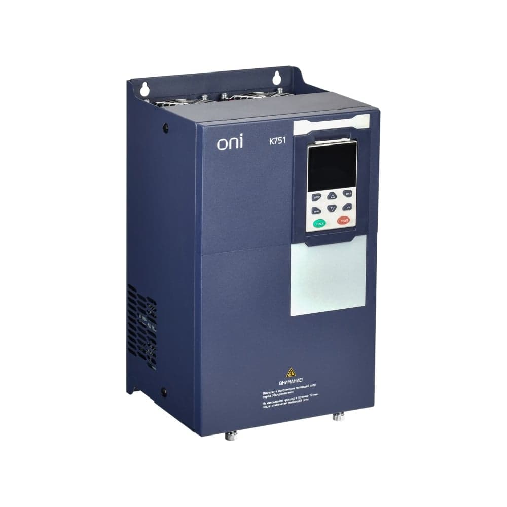 Преобразователь частоты ONI K751 380В 3Ф 18-22кВт 37-45А K751-33-1822TM