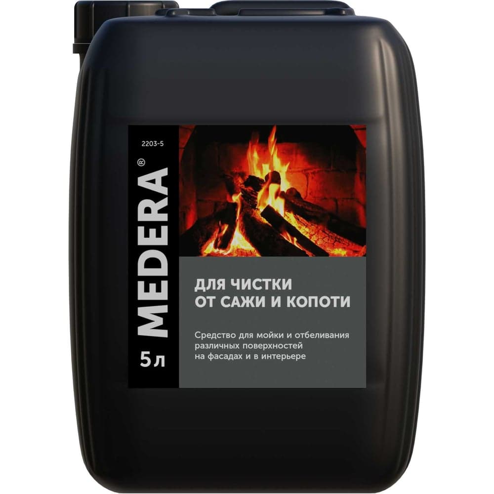 Средство для чистки от сажи и копоти MEDERA Super Alkaline Concentrate 5 л 2203-5