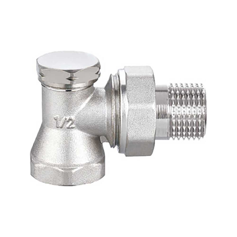 Клапан DOUBLE-LIN отсекающий Double Lin радиаторный настроечный нижний угловой 1/2 LL3018(1/2")