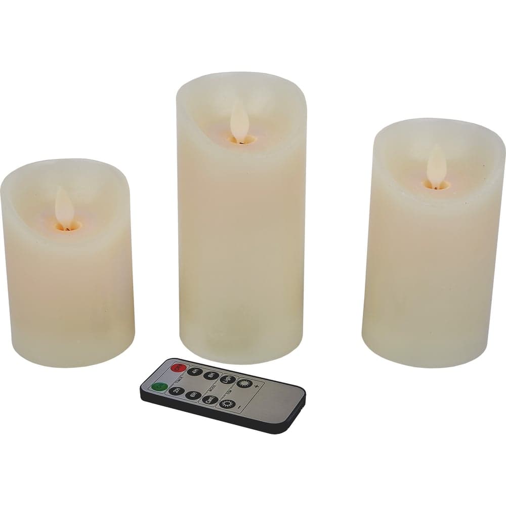 Декоративные свечи Uniel ULD-F065 WW RC CANDLE SET3 UL-00012459