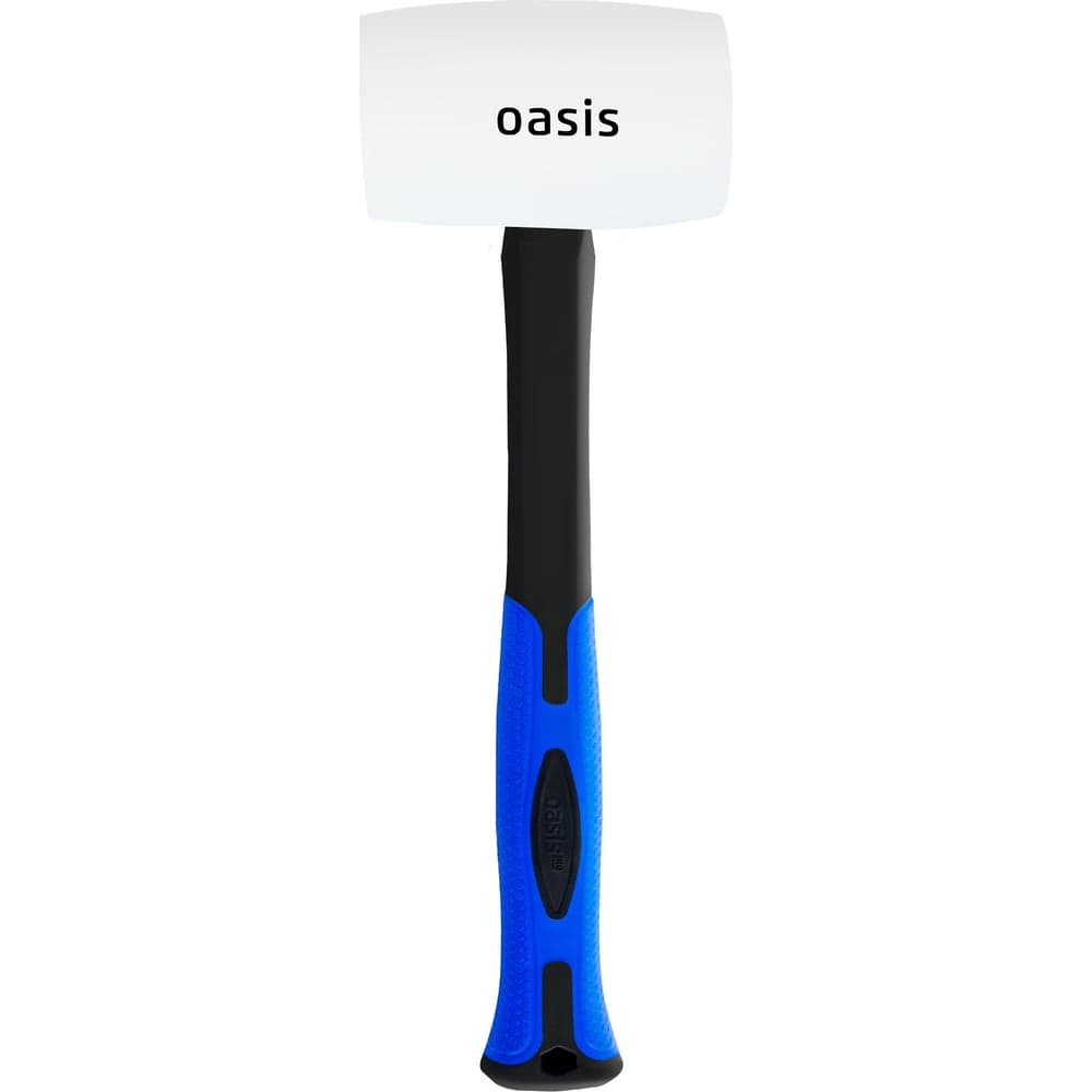 Киянка резиновая OASIS белая с фибергласовой рукояткой Pro 450 г 103010901007