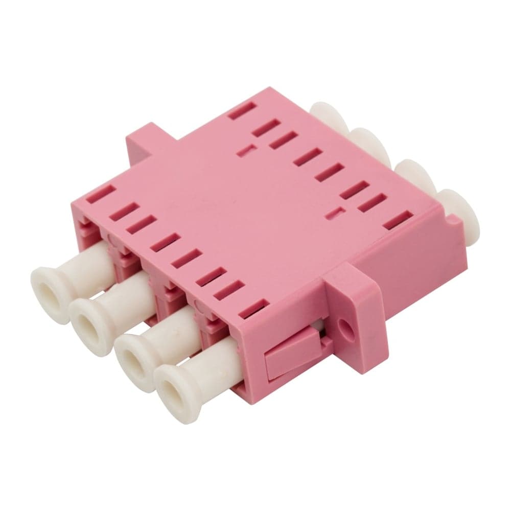 Оптический адаптер LANMASTER LC, OM4, корпус SC, дуплекс, квадро LAN-4LC/S-AM-OM4