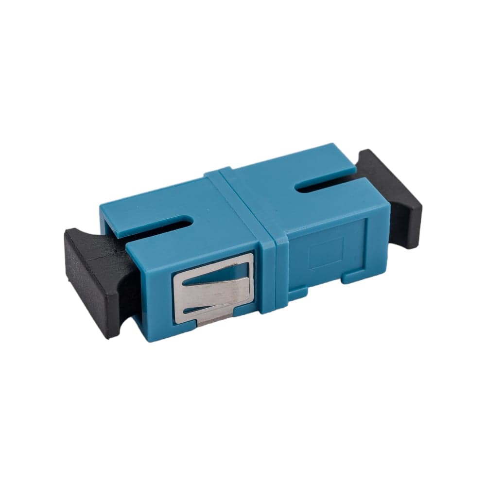 Оптический адаптер LANMASTER SC, без фланцев, SM, симплексный LAN-SC/NF-AM-SM