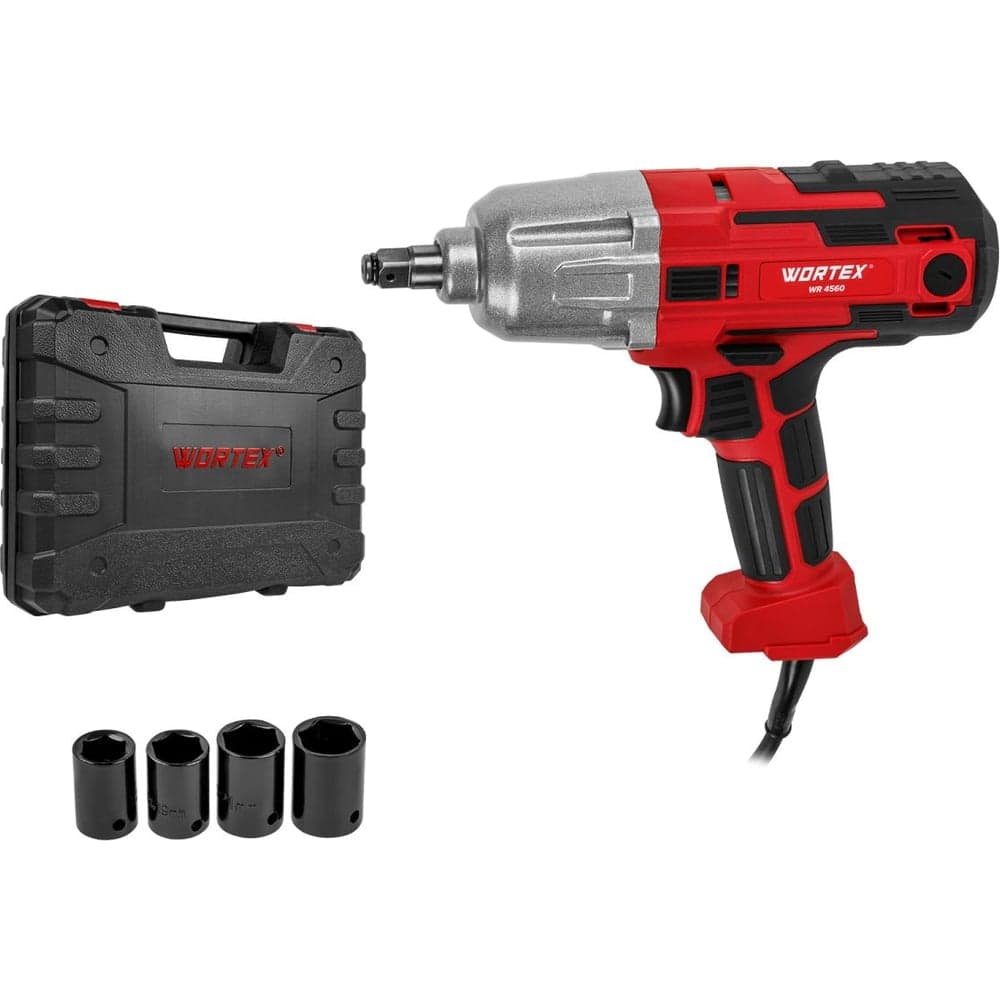 Гайковерт электрический WORTEX WR 4560 400 Н*м, 450 Вт, 2800 об/мин, в чемодане 1335689