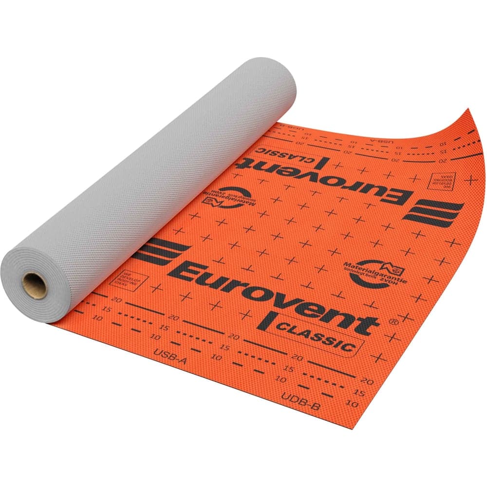 Диффузионная мембрана Eurovent 120 г/м2 75 м2 CLASSIC