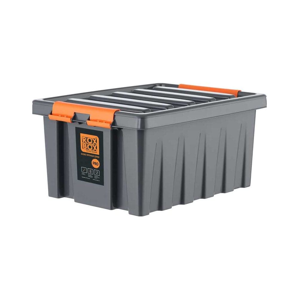 Ящик Rox Box сплошной Дигрус 500х390х250 мм, объем 36 л антрацит RBPRO36-А/Д