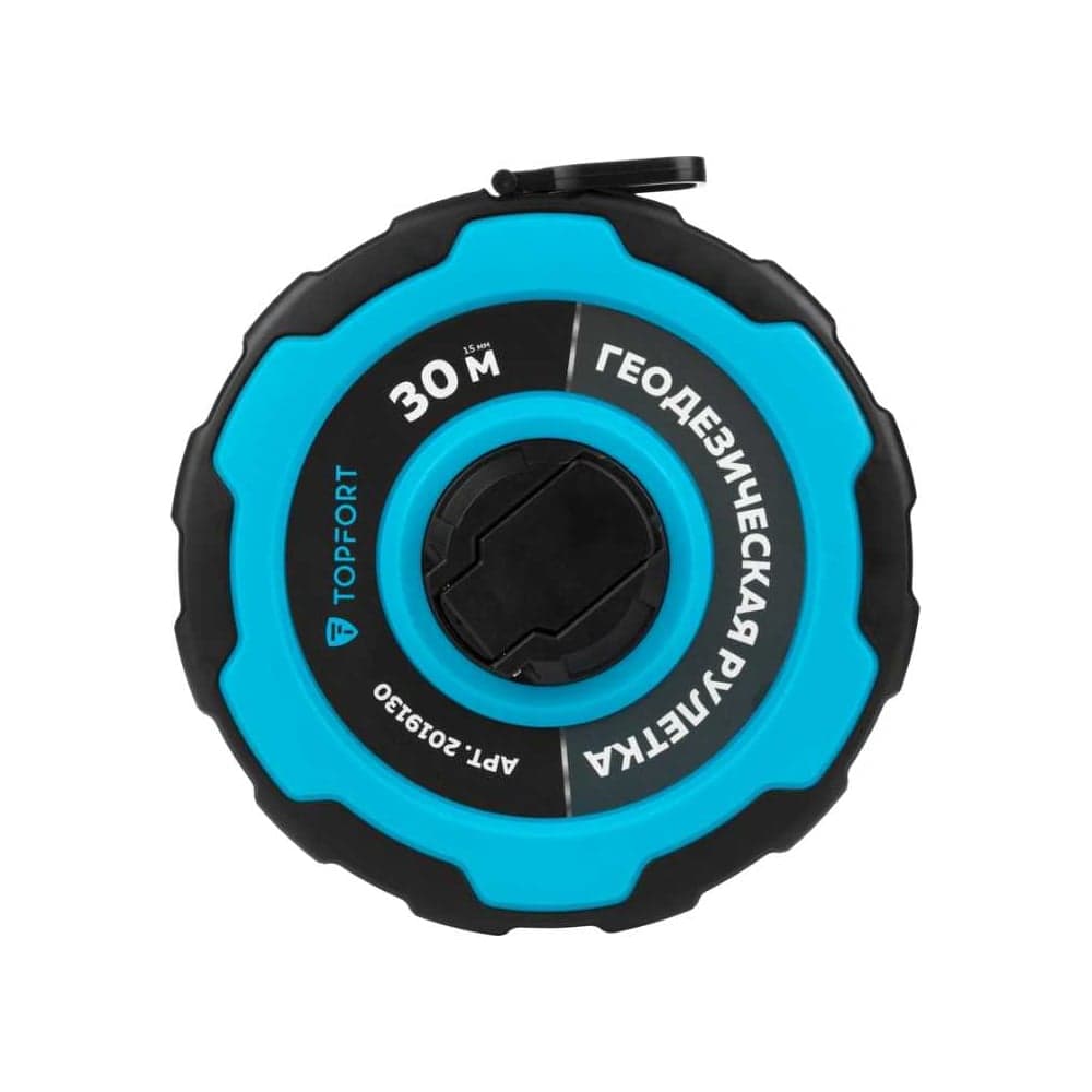 Рулетка TOPFORT MASTER 30мх12,5мм, пластиковый корпус, металл 2019130