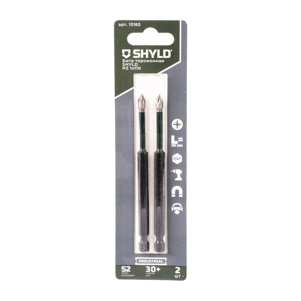 Торсионная бита SHYLD PZ1x110 (2шт.) 6691358