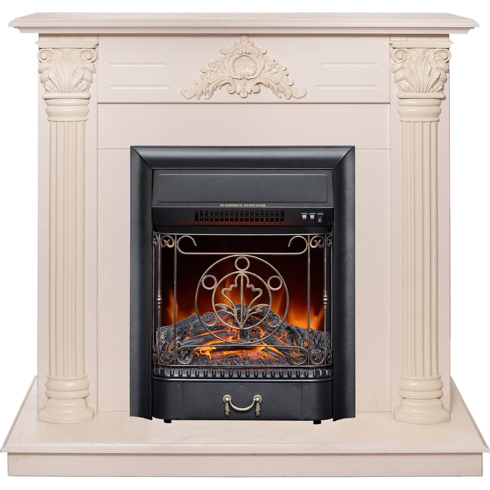 Каминокомплект RealFlame STEFANIA STD/EUG WT + MAJESTIC LUX 10017170