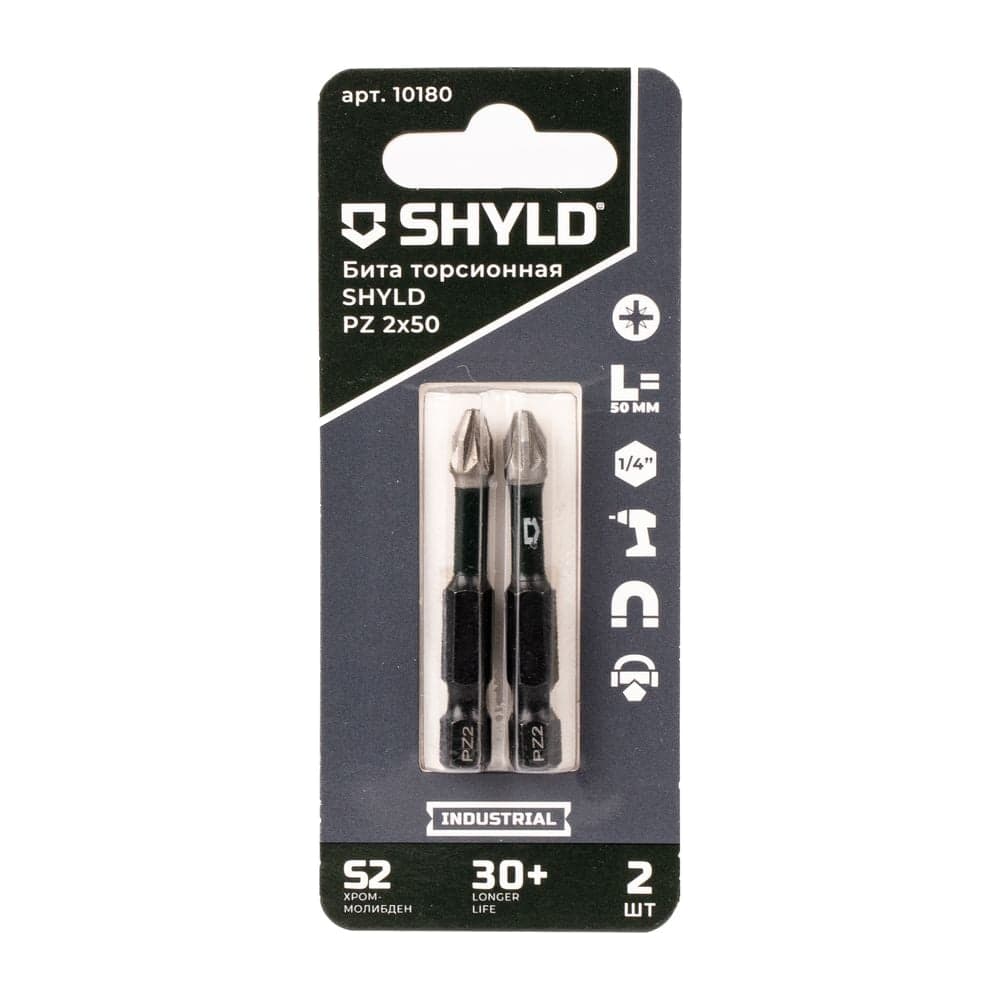 Торсионная бита SHYLD PZ2x50 (2шт.) 6691360