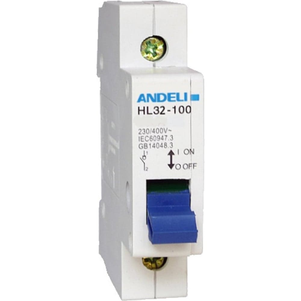 Выключатель нагрузки ANDELI HL32-100 1P 25A ADL04-032