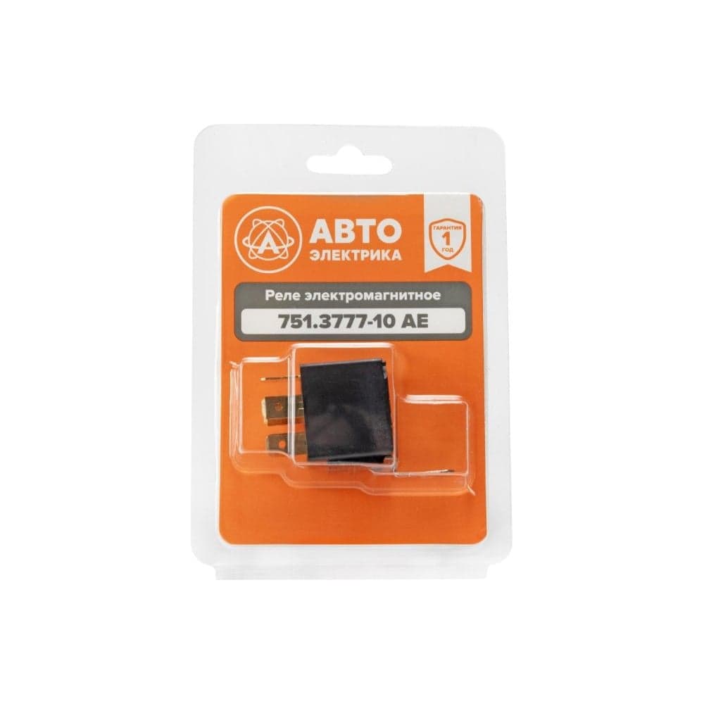 Реле АВТОЭЛЕКТРИКА 751.3777-10 в блистере (ан. 901.3747-10,981.3777-10) 4-х конт. с кронштейном (20А 24В) 751.3777-10 08.01454