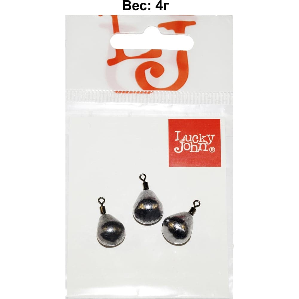Груза LUCKY JOHN JIG RIG 04.0г, 3шт LJJR-0040