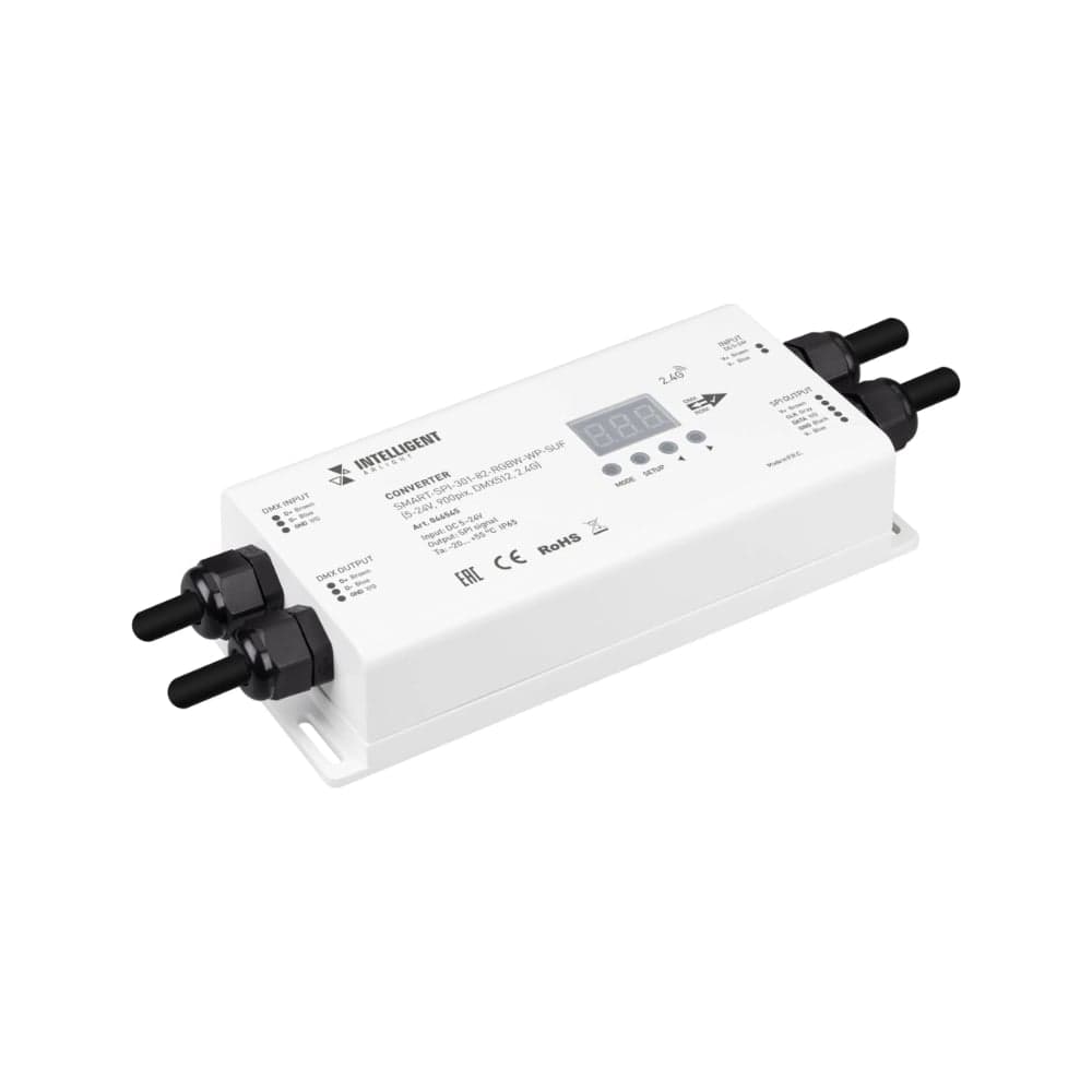 Конвертер INTELLIGENT ARLIGHT SMART-SPI-301-82-RGBW-WP-SUF IARL, IP65 1шт 046545
