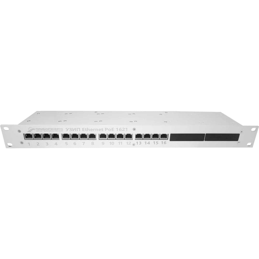 УЗИП НТК Приборэнерго Ethernet PoE 19" (16 портов) НФ-00000645