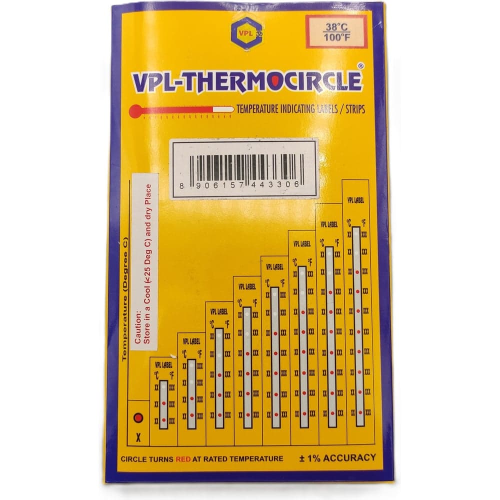 Наклейка термоиндикаторная необратимая VPL Thermolabel (38C), упаковка 1000 штук A50 VPLA50