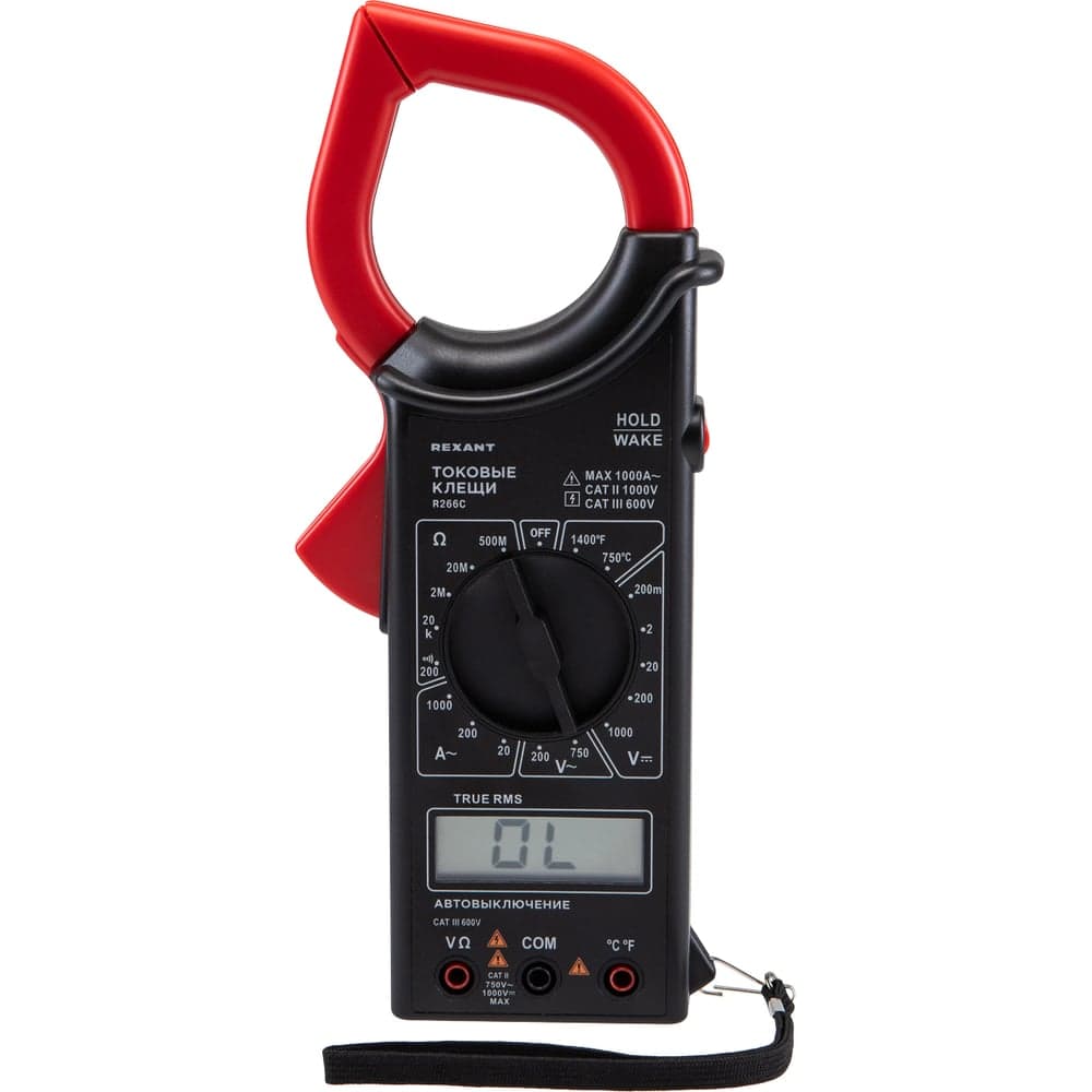 Токовые клещи REXANT R266C 13-3203