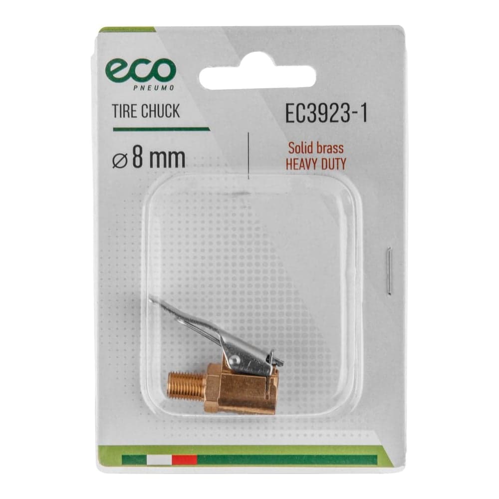 Наконечник для подкачки шин ECO резьба 8 мм, латунь EC3923-1