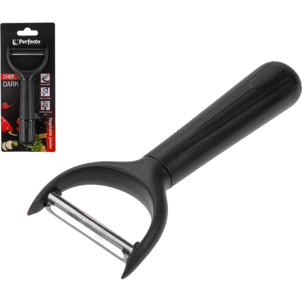 Нож для чистки овощей PERFECTO LINEA 14 см, серия CHEF dark, 21-145001