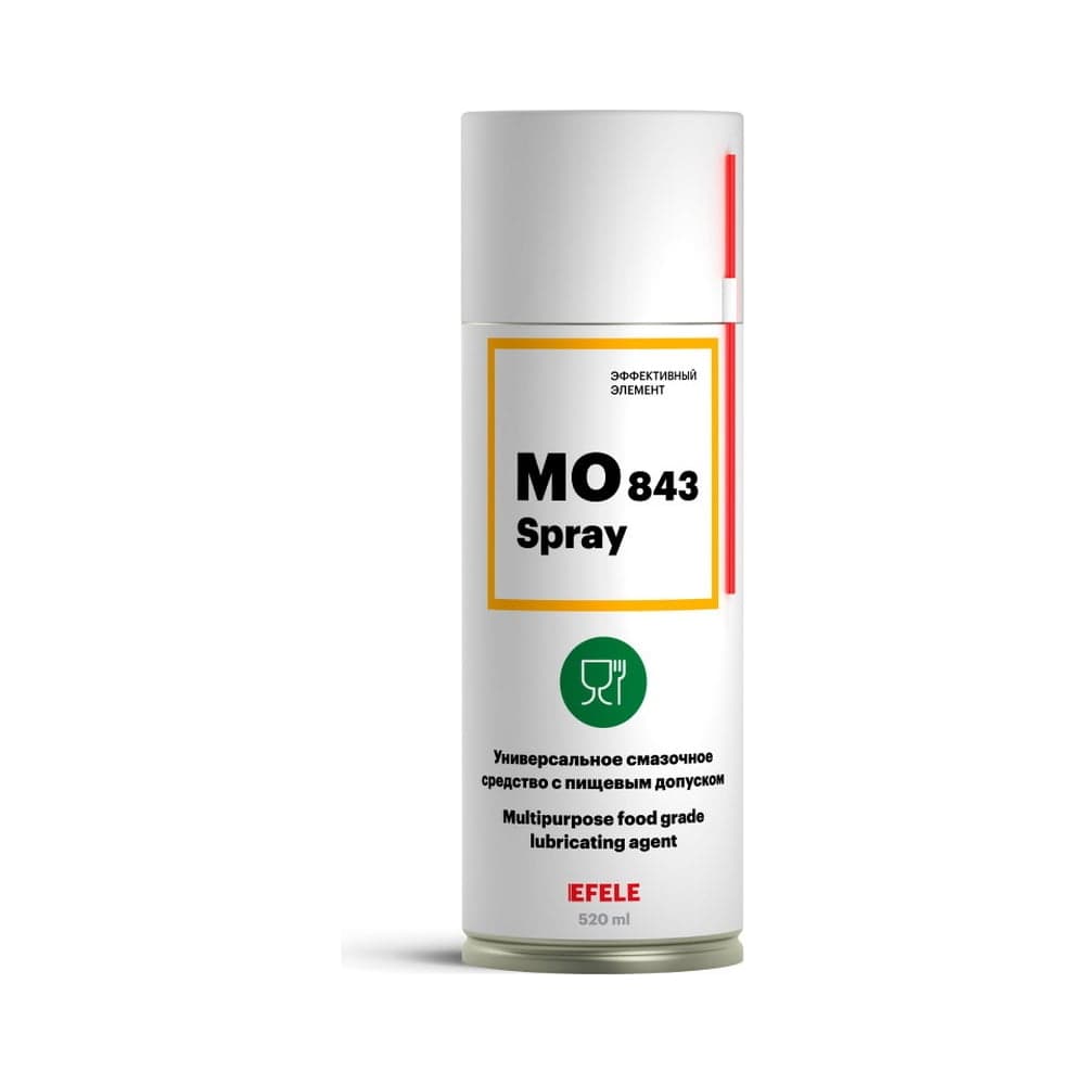 Универсальное масло EFELE MO-843 Spray с пищевым допуском, NSF 3H и H1 520 мл 0093932