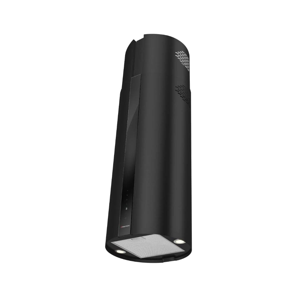 Вытяжка цилиндрическая островная MEFERI TUBE40BK ISLA COMFORT PLUS МФ-00000937