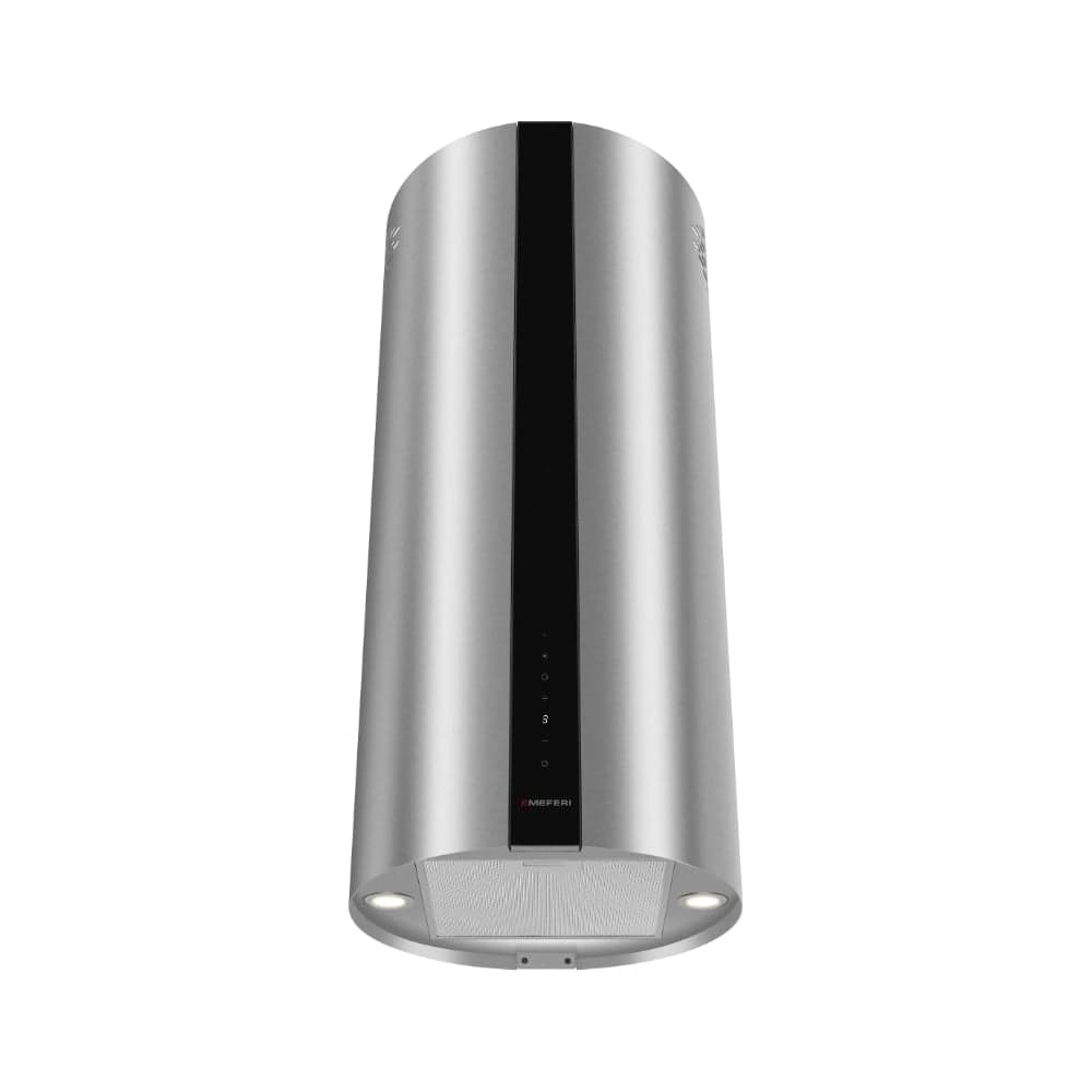 Вытяжка цилиндрическая островная MEFERI TUBE40IX ISLA COMFORT PLUS МФ-00000939